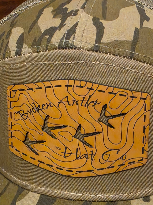 Broken Antler Hat Co- Turkey Tracks Cutout Topo